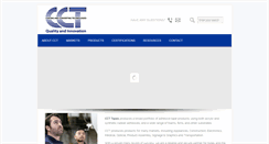 Desktop Screenshot of ccttapes.com